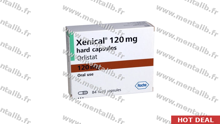 Xenical 120mg prix en France — Acheter Orlistat générique en ligne dès 0,72€